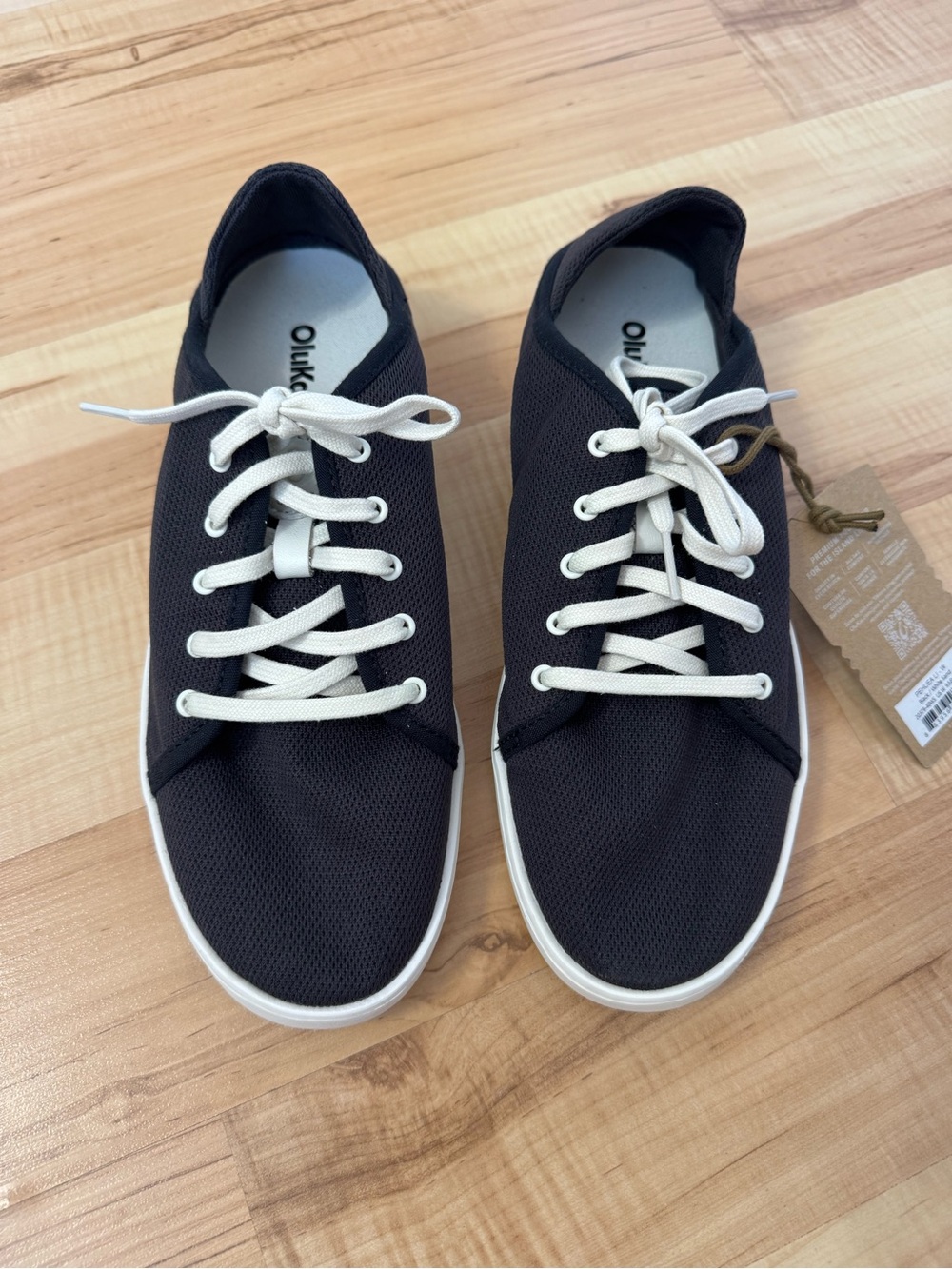 Olukai Women's Pehuea Li Black/White Sand Sneakers NWT $110 Multiple Sizes - Picture 5 of 15